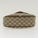 Gucci GG Canvas Web Sherry Line Shoulder Bag Beige Red Green ki2935