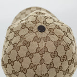 Gucci GG Canvas Web Sherry Line Cap L Beige Red Green 200035 ki2941