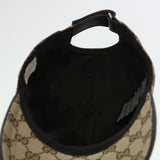 Gucci GG Canvas Web Sherry Line Cap L Beige Red Green 200035 ki2942
