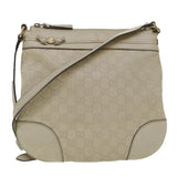 Gucci GG Canvas Guccissima Shoulder Bag White ki2988