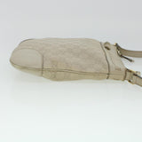 Gucci GG Canvas Guccissima Shoulder Bag White ki2988