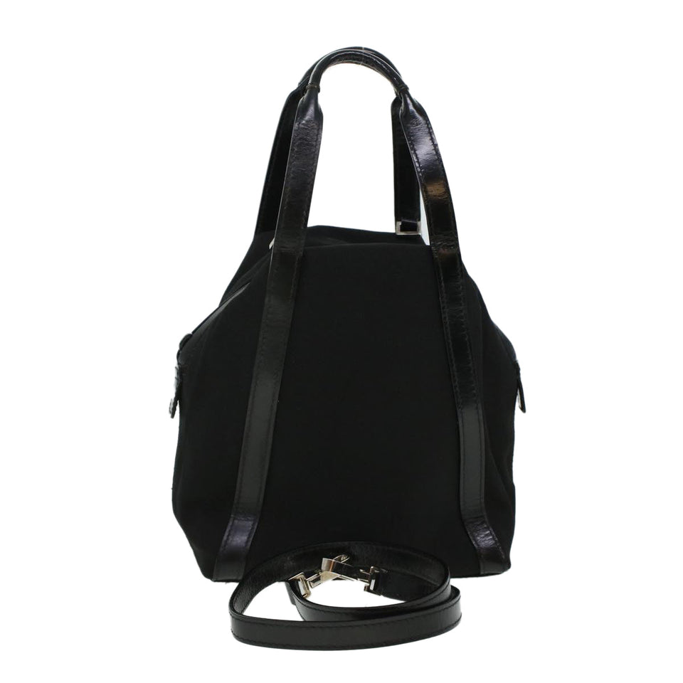 Gucci Hand Bag Nylon 2way Black ki3025