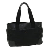 Gucci Guccissima Tote Bag Canvas Leather Black kk141