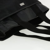 Gucci Guccissima Tote Bag Canvas Leather Black kk141