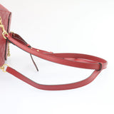 Gucci Guccissima GG Padlock Backpack Leather Red knn037
