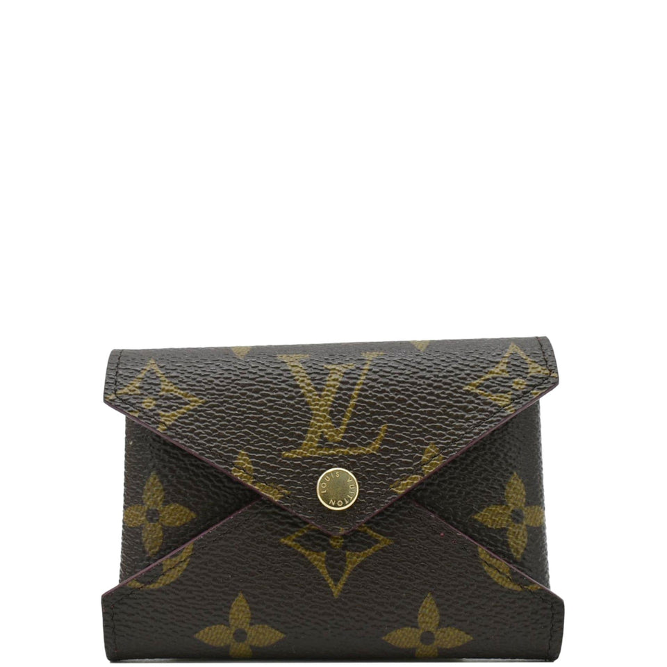 Louis Vuitton Kirigami Small Monogram Canvas Pochette Clutch Brown
