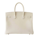 HermesBirkin 35 Craie Togo Bag