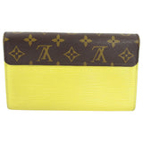 Louis Vuitton Epi Monogram Marie Rose Wallet in Pistache