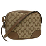 Gucci GG Canvas Shoulder Bag Beige lt695