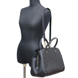 Louis Vuitton Montaigne MM Emplant Black 2way Shoulder Bag