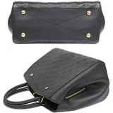 Louis Vuitton Montaigne MM Emplant Black 2way Shoulder Bag