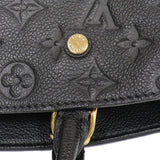 Louis Vuitton Montaigne MM Emplant Black 2way Shoulder Bag