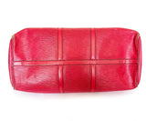 Louis Vuitton Red Epi Leather Keepall 50 Travel Bag