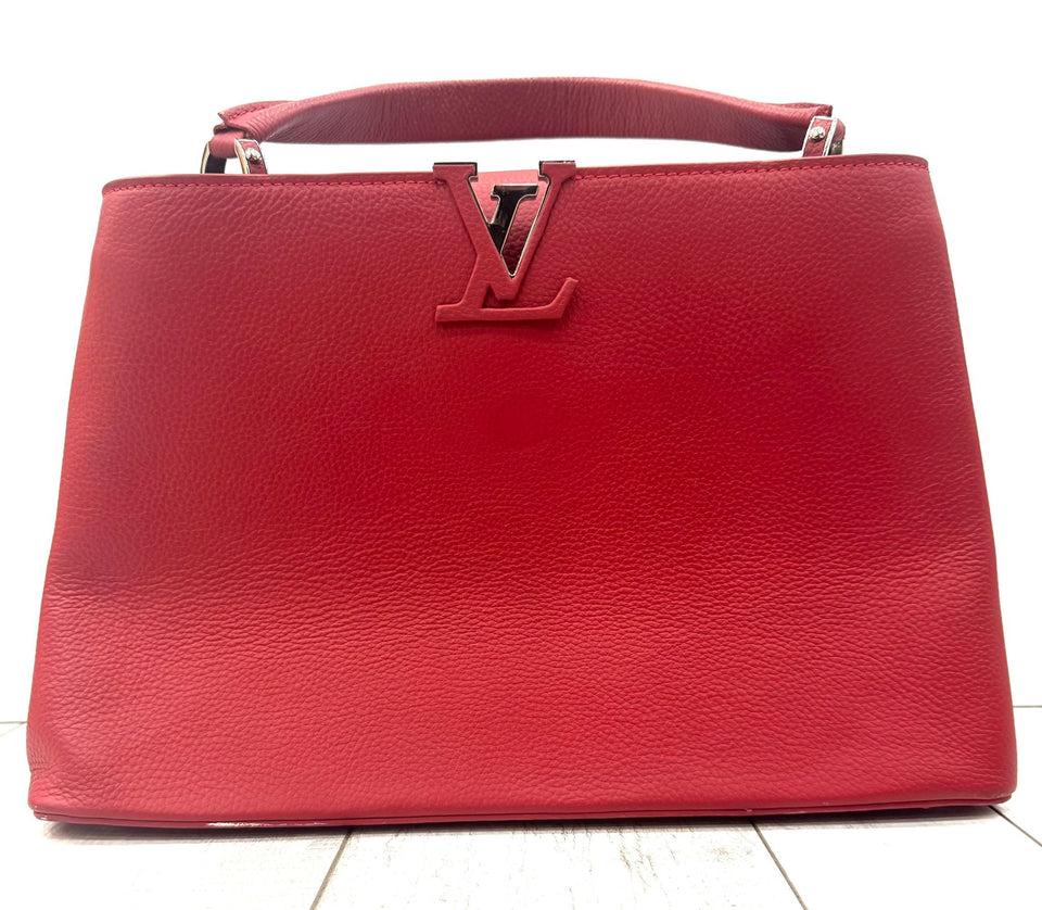 Louis Vuitton VEAU CASHMERE MM CHERRY BAG