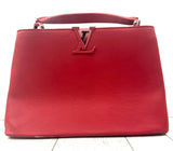 Louis Vuitton VEAU CASHMERE MM CHERRY BAG
