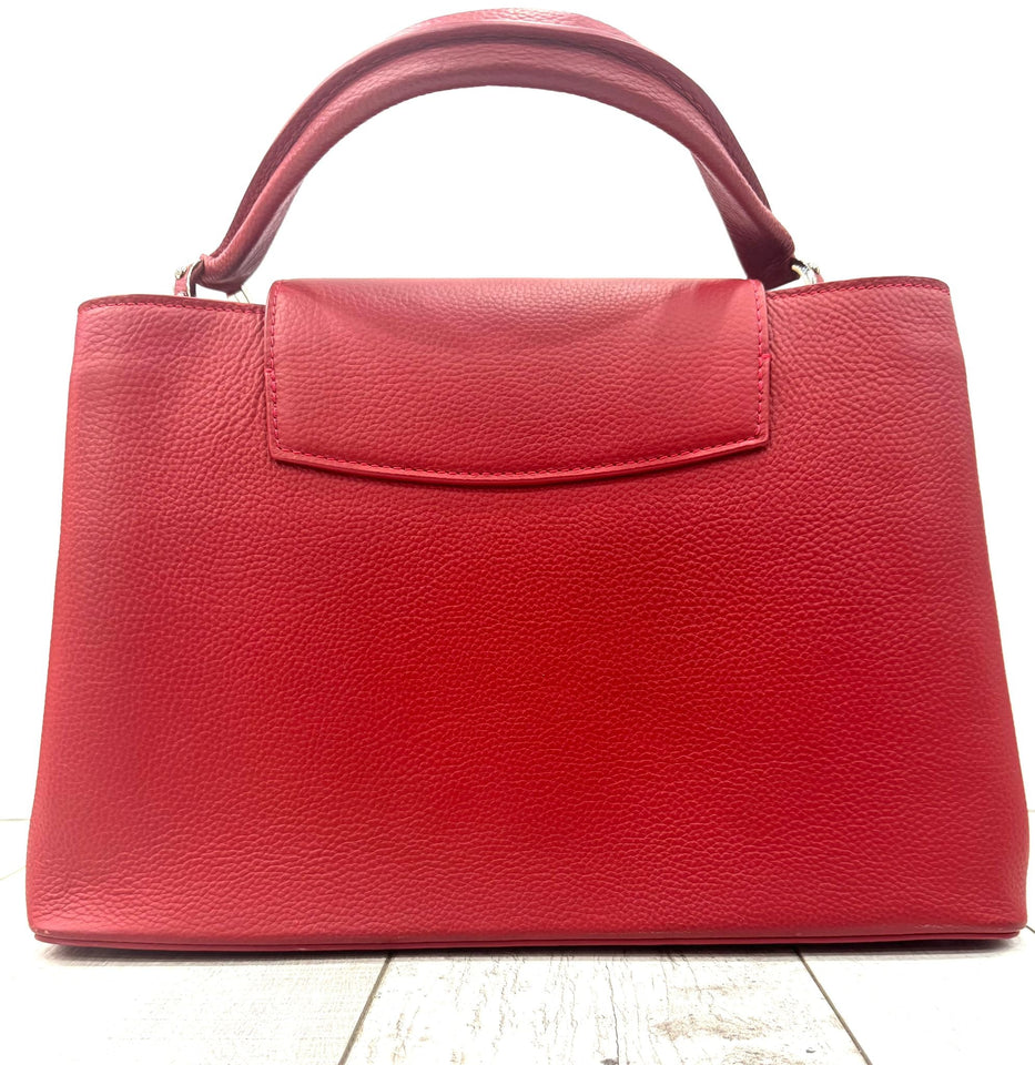 Louis Vuitton VEAU CASHMERE MM CHERRY BAG