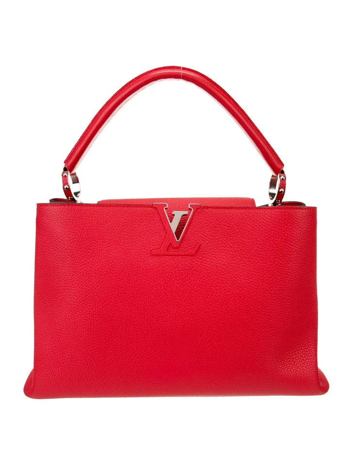 Louis Vuitton VEAU CASHMERE MM CHERRY BAG