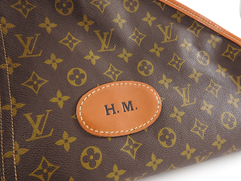Louis Vuitton Vintage Monogram Garment Bag Suit Cover