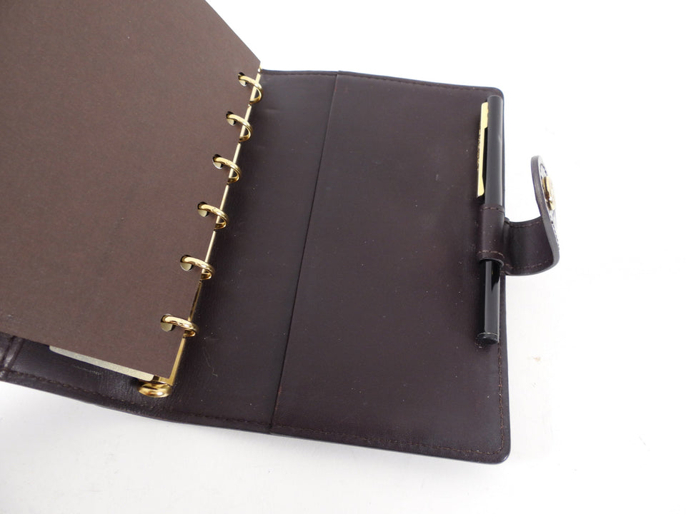 Louis Vuitton Amarante Vernis Agenda Organizer Cover