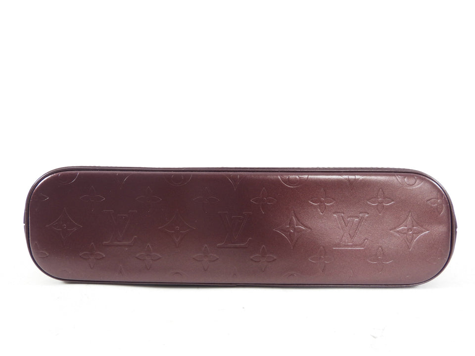 Louis Vuitton Monogram Mat Burgundy Allston Bag