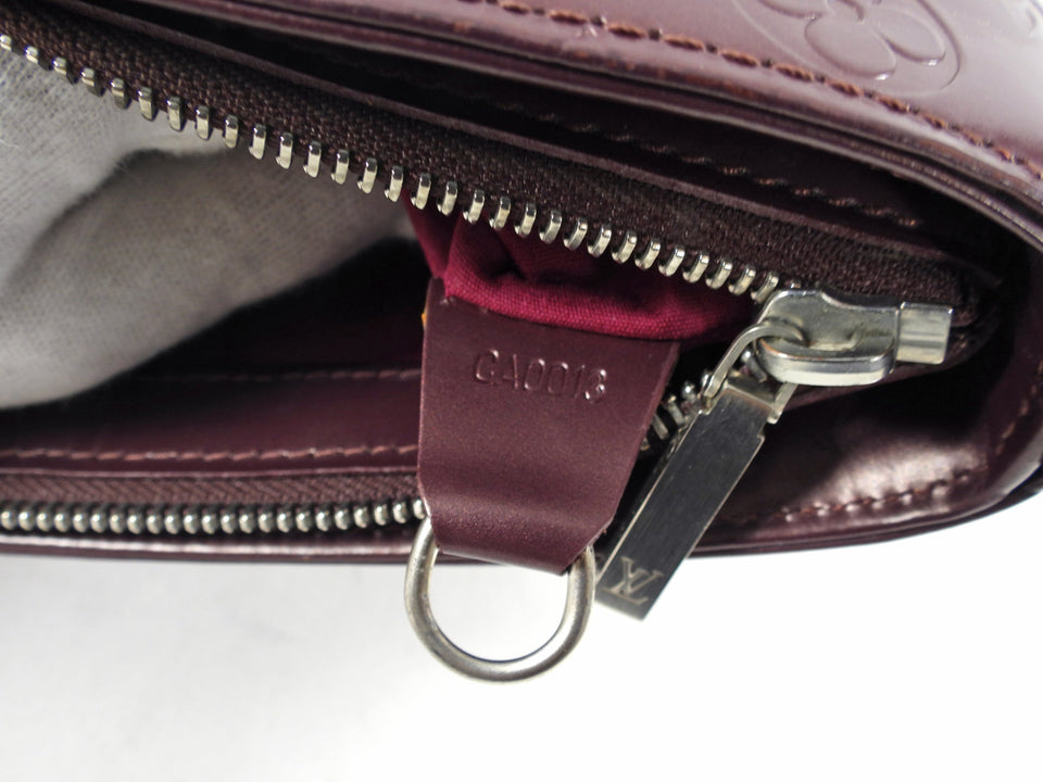 Louis Vuitton Monogram Mat Burgundy Allston Bag