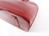 Louis Vuitton Red Vernis Pomme D'amour Alma GM Bag