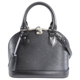 Louis Vuitton Grey Anthracite Epi Alma BB Crossbody Bag