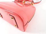 Louis Vuitton Hot Pink Vernis Alma BB Mini Bag