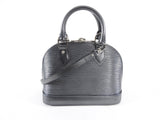 Louis Vuitton Grey Anthracite Epi Alma BB Crossbody Bag