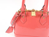 Louis Vuitton Hot Pink Vernis Alma BB Mini Bag