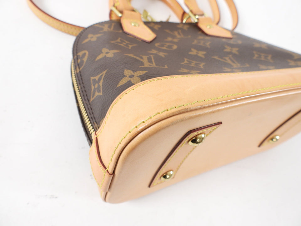 Louis Vuitton Monogram Alma BB Crossbody Bag