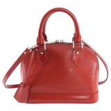 Louis Vuitton Red Epi Alma BB Crossbody Bag