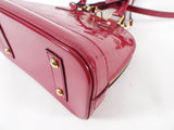 Louis Vuitton Alma BB Vernis Fuchsia Rose Indien Crossbody Bag