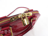 Louis Vuitton Alma BB Vernis Fuchsia Rose Indien Crossbody Bag