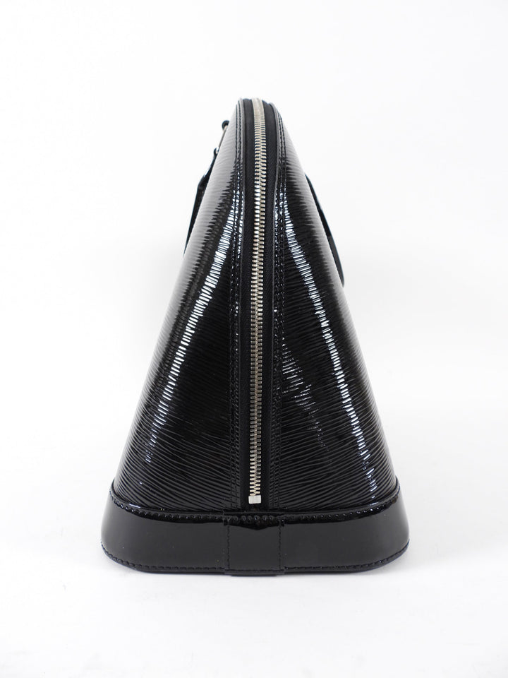 Louis Vuitton Black Epi Electric Alma GM Bag