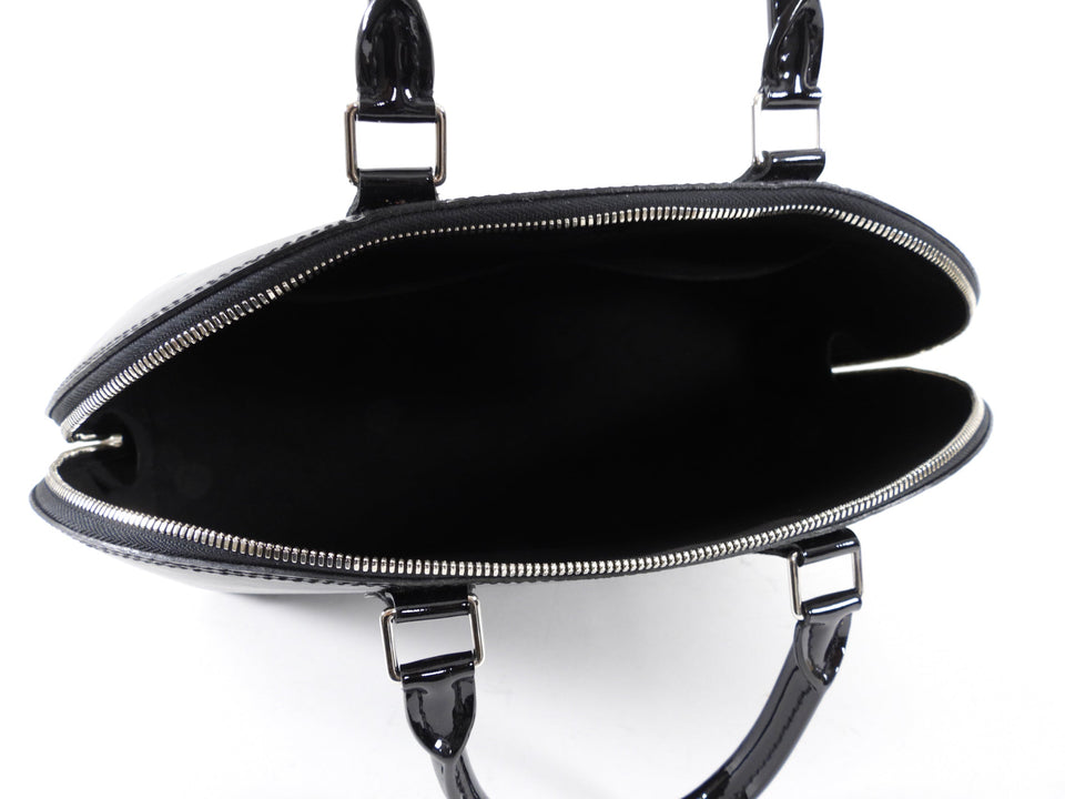 Louis Vuitton Black Epi Electric Alma GM Bag