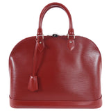Louis Vuitton Carmine Epi Alma GM Bag