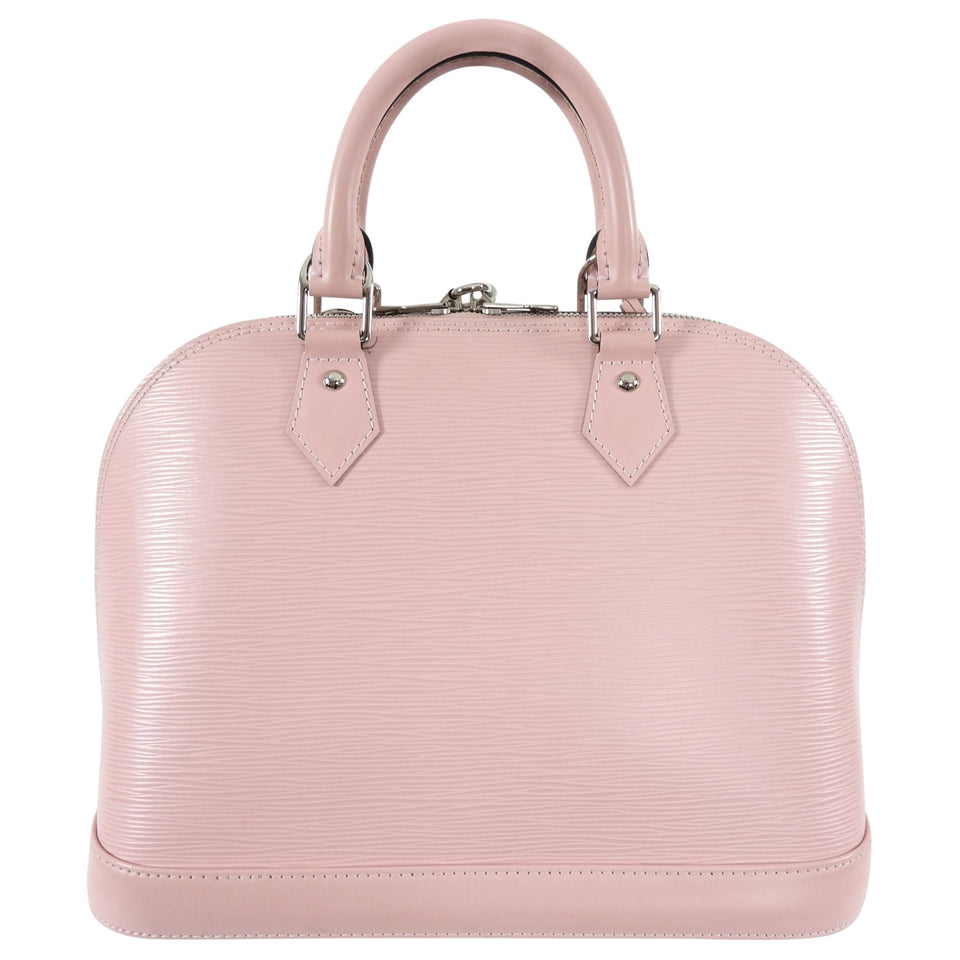 Louis Vuitton Light Pink Rose Ballerine Epi Alma PM with Charm