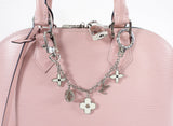 Louis Vuitton Light Pink Rose Ballerine Epi Alma PM with Charm
