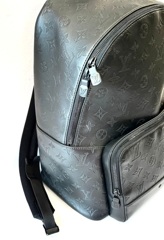 Louis Vuitton CALFSKIN MONOGRAM SHADOW RACER BACKPACK