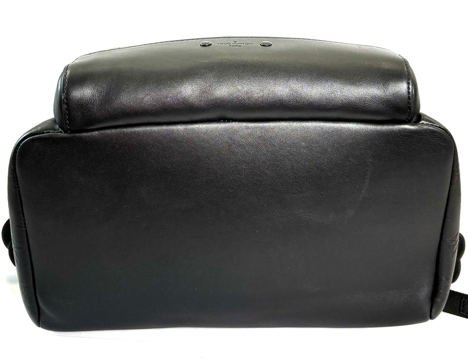 Louis Vuitton CALFSKIN MONOGRAM SHADOW RACER BACKPACK