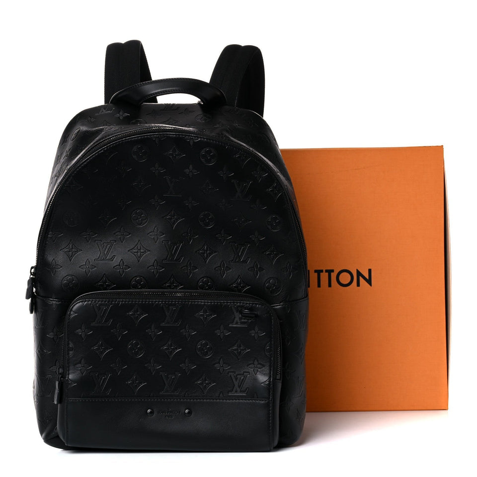 Louis Vuitton CALFSKIN MONOGRAM SHADOW RACER BACKPACK