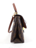 Louis Vuitton Lockey BB Monogram Brown Crossbody Bag