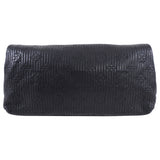 Louis Vuitton Black Leather Monogram Embroidered Limelight Altair Clutch