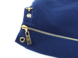 Louis Vuitton Navy Blue Long Sleeve Skater Dress - FR38 / USA 6