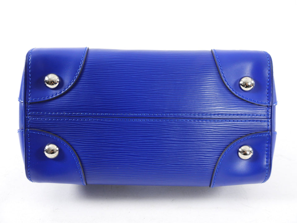 Louis Vuitton Blue Epi Leather Phoenix Bag
