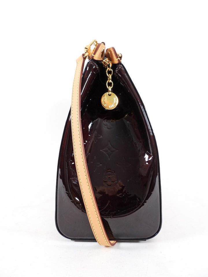 Louis Vuitton Vernis Amarante Brea GM Bag