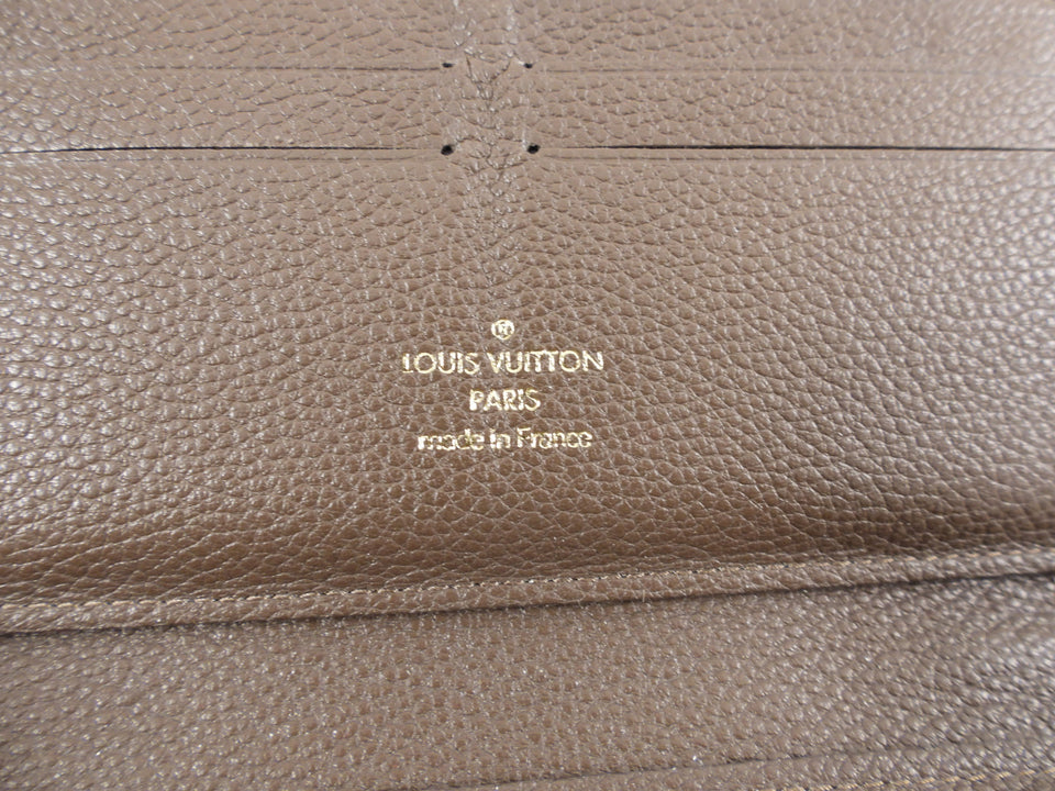 Louis Vuitton Brown Ombre Portefeuille Secret Empreinte Wallet