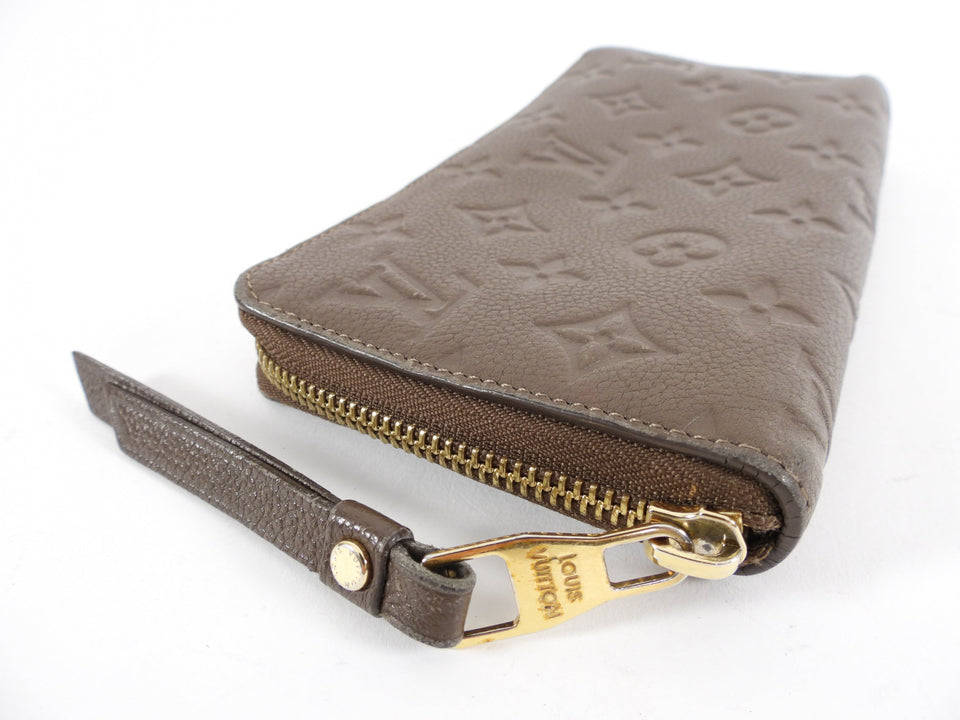 Louis Vuitton Brown Ombre Portefeuille Secret Empreinte Wallet