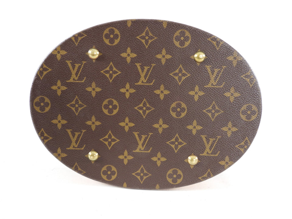 Louis Vuitton Monogram Canvas Bucket GM Shoulder Bag